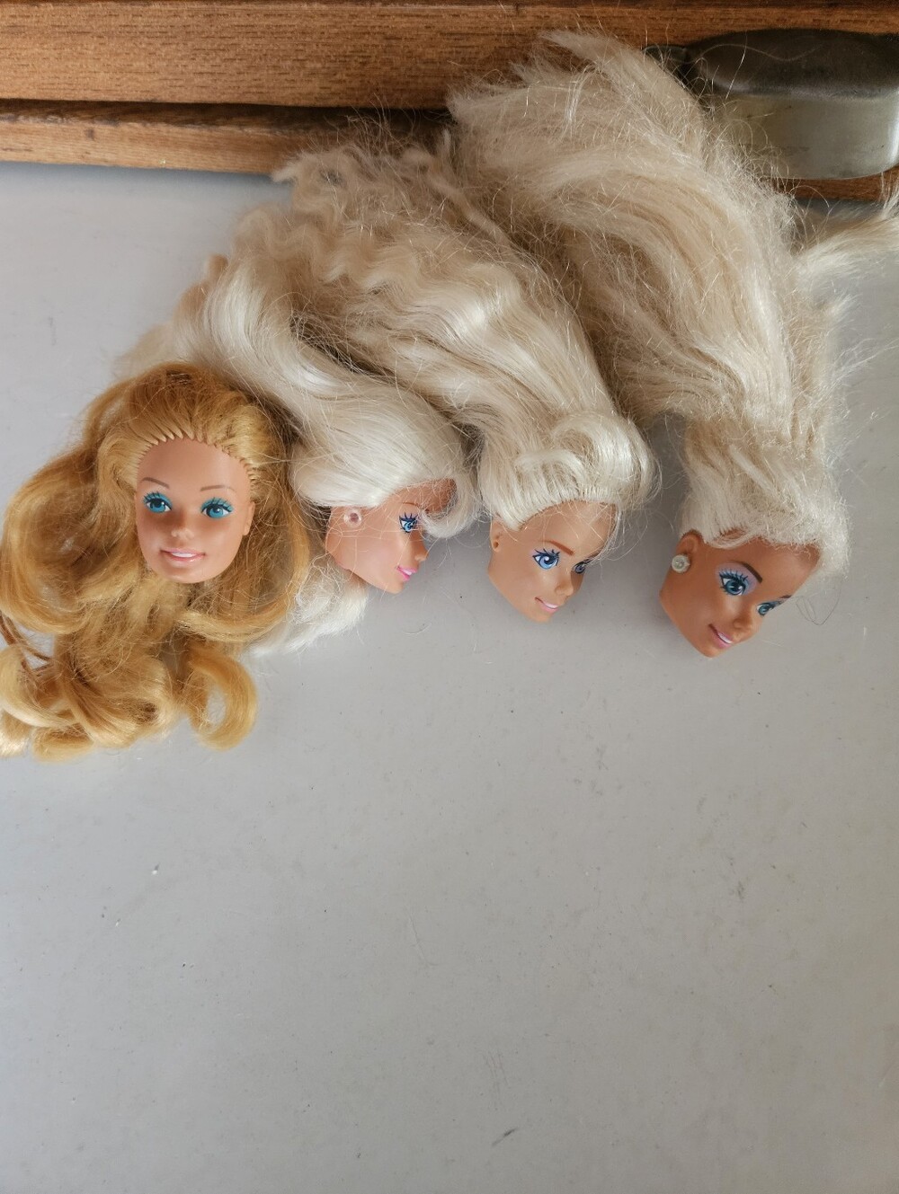 Vintage Barbie Heads TLC Craft Lot